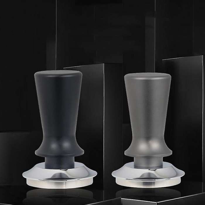 53mm Constant Pressure Calibrated Coffee Espresso Tamper, Black