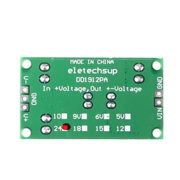 3pcs 2 in 1 8W 3-24V to 10V Boost-Buck Dual Voltage Power Supply Module for ADC DAC LCD OP-AMP Spe