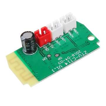 3pcs 3Wx2 Mini bluetooth Receiver Module With 4Ohm Speakers Power Amplifier Audio Board Decoding MP3