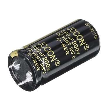 3Pcs 680UF 200V 22x45mm Radial Aluminium Electrolytic Capacitor High Frequency 105C