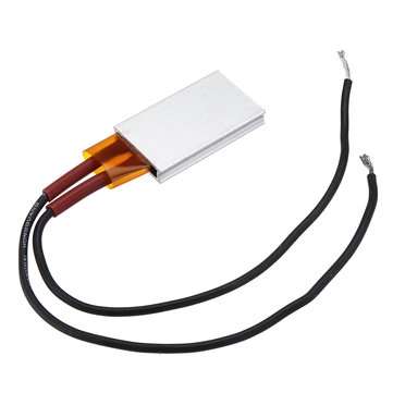 3pcs AC220V 3~20W 80 Degree PTC Ceramic Electric Heating Plate Aluminum Shell Constant Temperature A