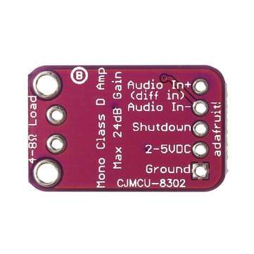 3pcs CJMCU-832 PAM8302 Single Channel Class D Audio Power Amplifier Development Board