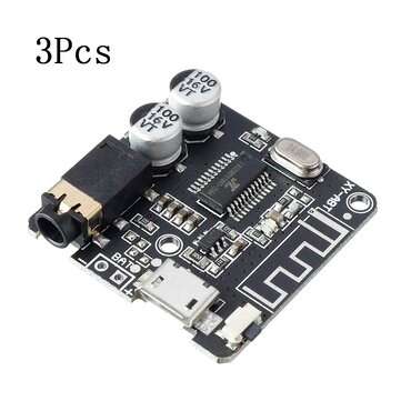 3Pcs DIY bluetooth 5.0 Audio Receiver Module MP3 bluetooth Decoder Board Car Speaker Audio Amplifier
