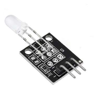 3pcs KY-011 5mm Two Color Red and Green LED Common Cathode Module Board for Arduno Diy Starter Kit 2