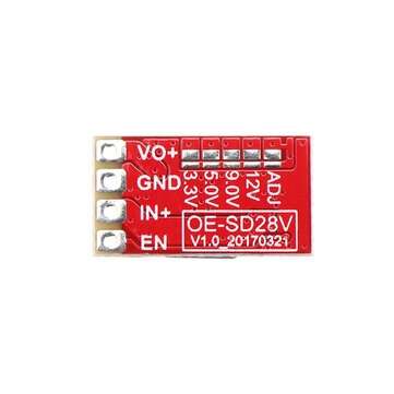 3pcs Mini DC-DC Adjustable Step Down Power Supply Module 12V 24V to 5V 3.3V 9V  3A mini360