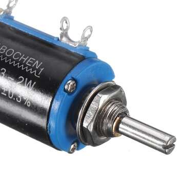 3pcs WXD3-13-2W Precision Potentiometer 2.2K 2.2K Ohm Wirewound Multi-Turn Potentiometer
