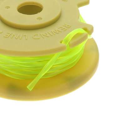 3pcs Yellow 0.080 Inch Line String Trimmer Line For Ryobi 12V 24V 40V Mower