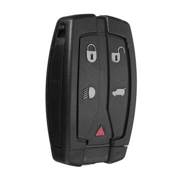 5 Buttons Remote Smart Key Fob Case Shell For Land Rover Freelander 2