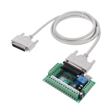 5 Axis Stepper Driver For Mach3 Protection Transmission Anti Reverse Module Board CNC Controller