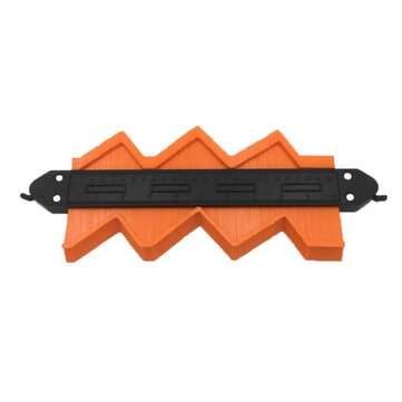 5/10 Inch Contour Gauge Duplicator With Lock Widen Contour Gauge T... (SIZE: 10INCH | COLOR: ORANGE)
