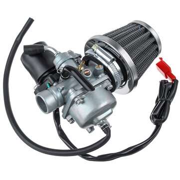 50cc 70cc 90cc 110cc Carb Carburetor With Air Filter Intake Pipe+Gasket For ATV Quad Mini Motor Go K