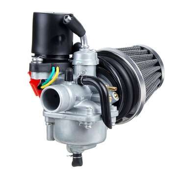 50cc 70cc 90cc 110cc Carb Carburetor With Air Filter Intake Pipe+Gasket For ATV Quad Mini Motor Go K