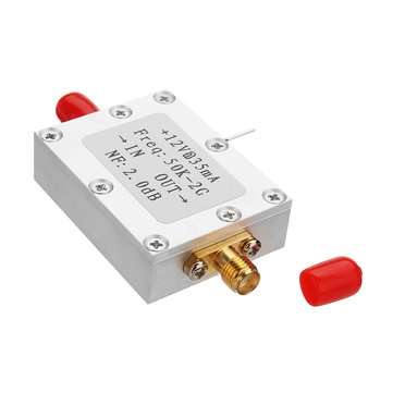 50K-2G LNA Low Noise Amplifier High Gain 31DB@0.5G Flatness RF Amplifier