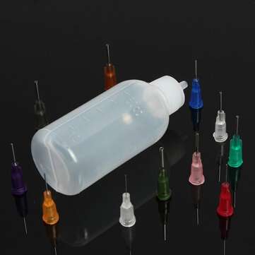 50ml Empty E-liquid Plastic Rosin Flux Alcohol Bottles For Dispenser Rosin Solder Flux Paste +330 Ne
