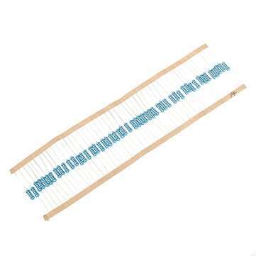 50pcs 1W 12000 Metal Film Resistor Resistance 1% 12K Ohm Resistor