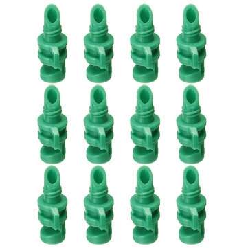 50Pcs Micro Garden Lawn Water Spray Misting Nozzle Sprinkler Irrigation 180