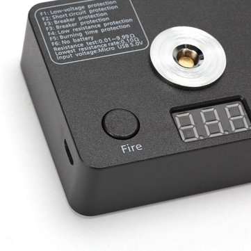 521 TAB Mini V3 Tool Kit Atomizer Digital Resistance Ohm Tester  Vape Vapor MOD Wire Coil DIY Tool f