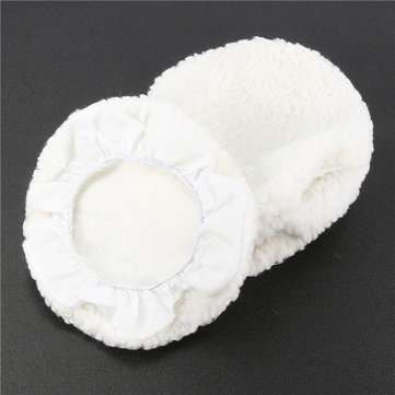 5pcs 210mm Polisher Buffer Pads Set Soft Wool Bonnet Pad With Loop for Polishing Buffing