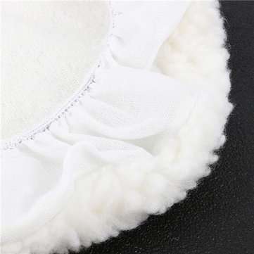 5pcs 210mm Polisher Buffer Pads Set Soft Wool Bonnet Pad With Loop for Polishing Buffing