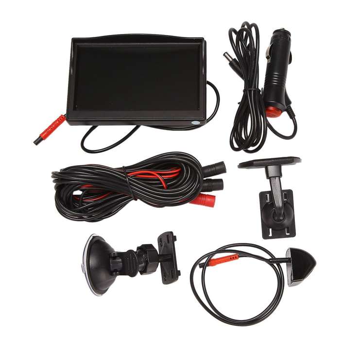 5 Inch Car Monitor AHD LCD 5inch HD Screen for Reverse Rear View Camera DVD VCD