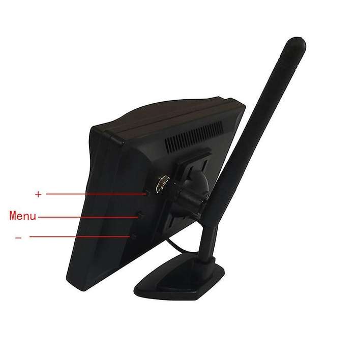 5 Inch Car Wireless Monitor Display LCD HD Screen with Waterproof Night Vision Rearview Reverse Back