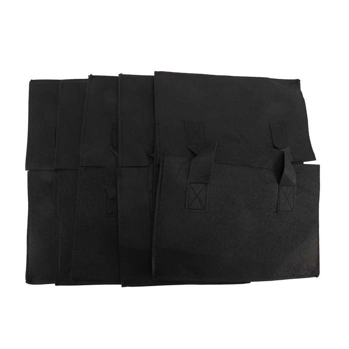 5 Pack Fabric Raised Garden Bed,Flower Grow Vegetable Planting Bag