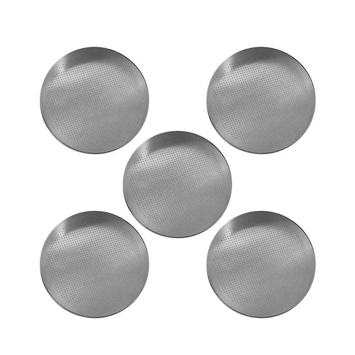 5 Pack Reusable Coffee Filter Screen Contact Shower Screen Filter Mesh for 62mm Espresso Machine