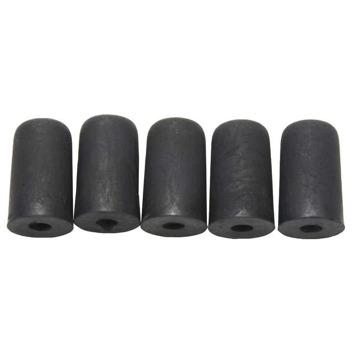 5 Pcs Cello Endpin Tip Protector Rubber Cello tail pin case Tip Cap Protector Non-Slip Mat for Cell