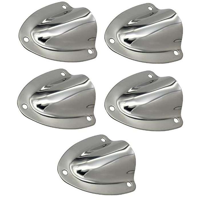 5 PCS Marine Grade Stainless Steel Vent -Shell for Yacht Boat Sailing Ship Accessory