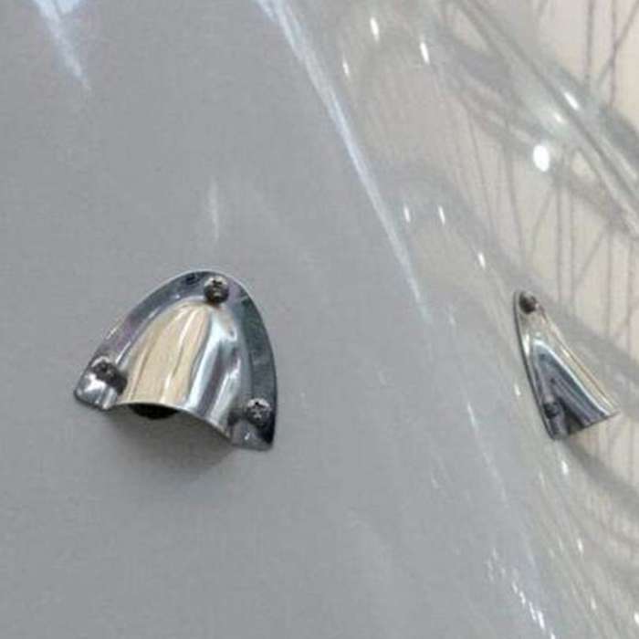 5 PCS Marine Grade Stainless Steel Vent -Shell for Yacht Boat Sailing Ship Accessory