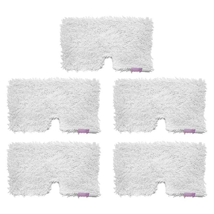 5 PCS Replacement Steam Mop Pads for Steam Mop Pads Compatible with S3500 Series S3550 S3901 S3601 S