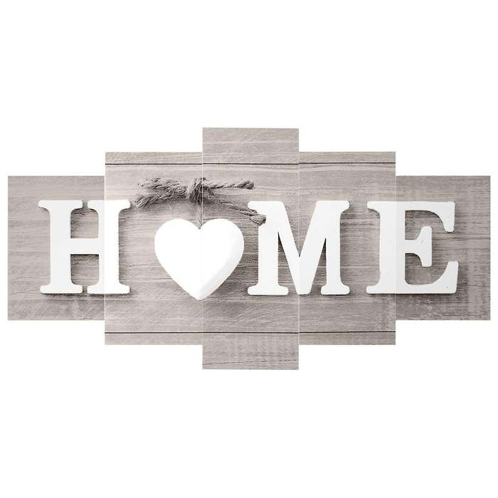 5 Pcs/set Wall Paintings Home Letter Prints Photo Paintings Wall Art without Frame Decorations Pain