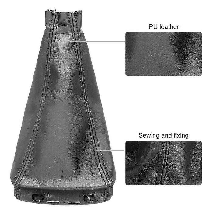 5 Speed Gear Shift Knob Leather Lever Shifter for SAAB 93 9-3 2003-2012