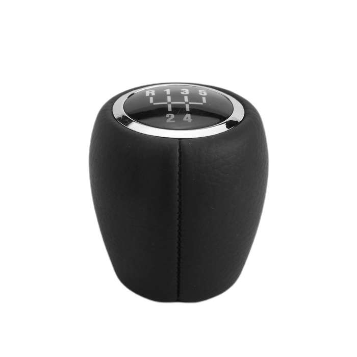 5 Speed Manual Gear Shift Knob Pu Leather Lever Shifter Handball for Opel Vectra C Facelift 2005 20