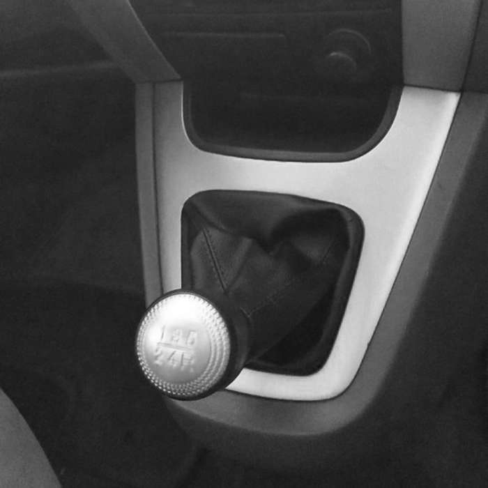 5 Speed Shift Knob Leather Boot for 2004 2005 2006 2007 2008 2009