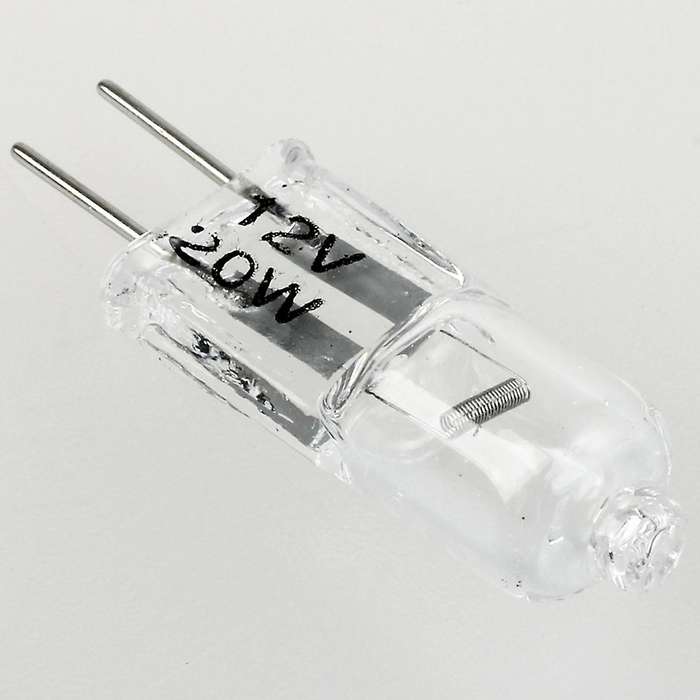 5 X G4 20W 12V Clear Halogen Capsule Lamp Light