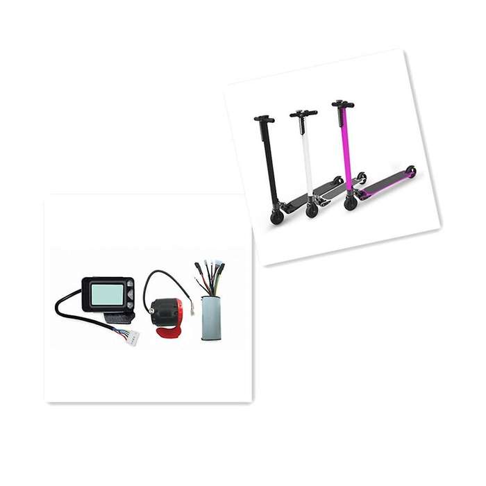5.5 Inch Electric Scooter Accessories Display Brake Controller Three-piece Set