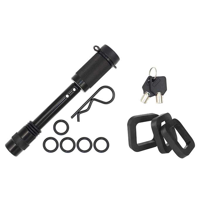 5/8 Inch Extra Heavy Duty Trailer Hitch Locking Pin Set Keys,with 2 Inch Trailer Pad for Class III,I