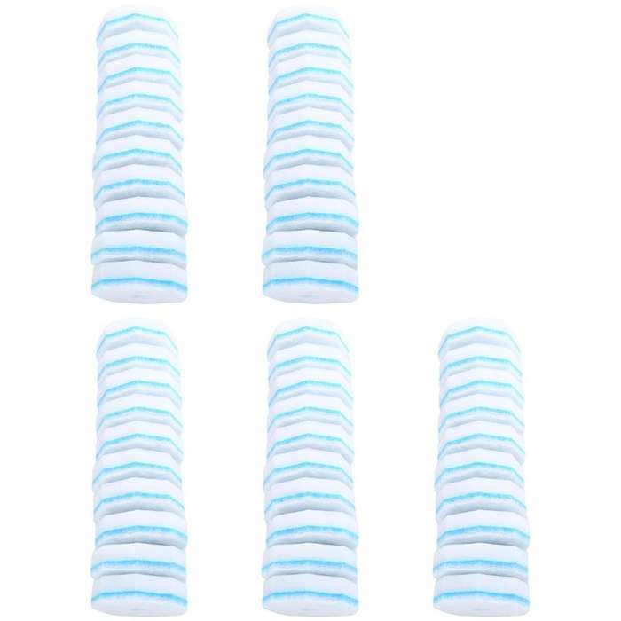 50 Count Upgraded Toilet Brush Wand Disposable Toilet Cleaning Wand Head Compatible Wand Refills