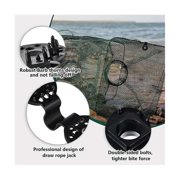 50 Pcs Clip Garden Tools Greenhouse Shade Cloth Fix Clamp Plastic Grommet Fence Netting Installatio