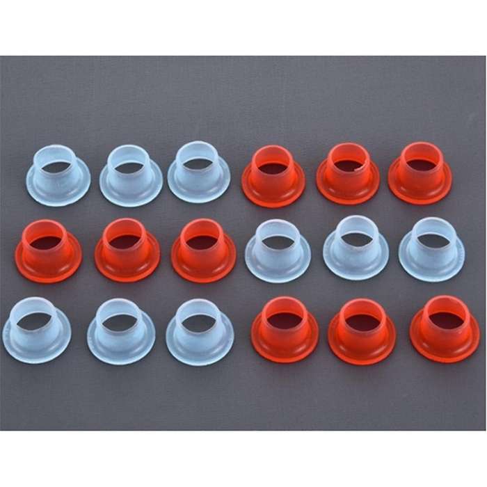 50 Pcs Water Outlet Quarter Plugs, Threaded Pipe Leak-proof Sealing Buckles, Waterproof Sealing Ring