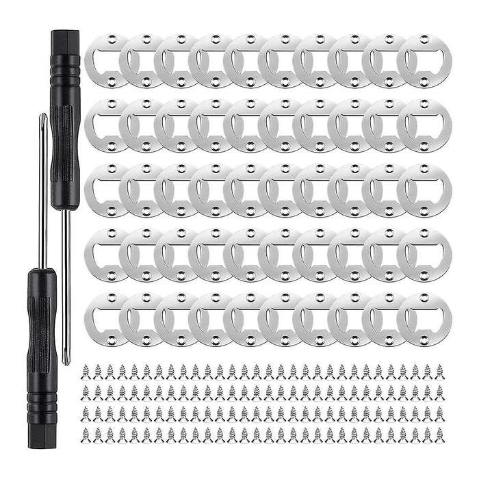 50 Set Bottle Opener Insert Diy Bottle Opener Hardware Metal Bottle Opener Hardware Beer Bottle Ope