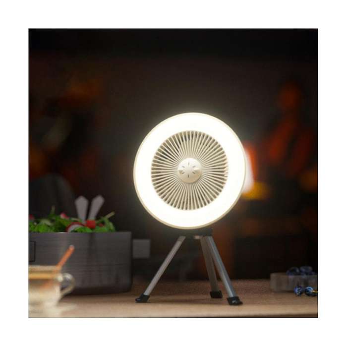 5000mah Camping Fan Rechargeable Desktop Portable Circulator Wireless Ceiling Electric Fan with Powe