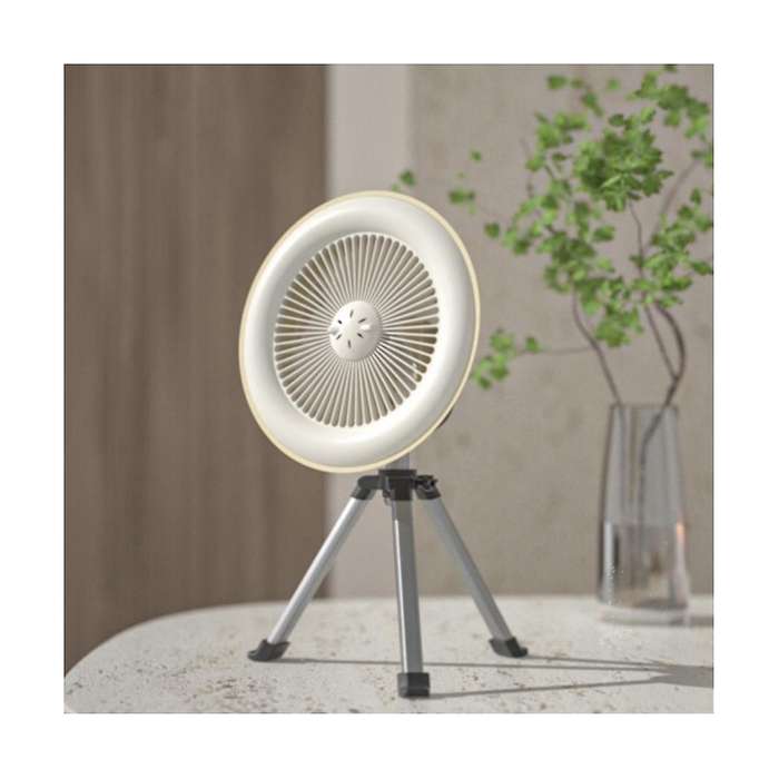 5000mah Camping Fan Rechargeable Desktop Portable Circulator Wireless Ceiling Electric Fan with Powe
