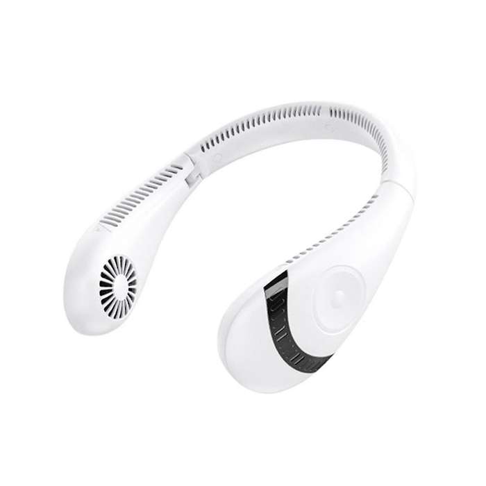 5000mah Hanging Neck Fan Lazy Foldable Small Portable Charging Head Wearing Hanging Neck Portable F