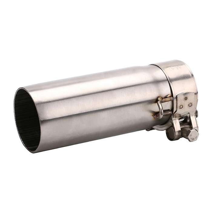 50MM Motorcycle Exhaust Muffler Middle Link Pipe System Kit for YZF R6 1998-2014