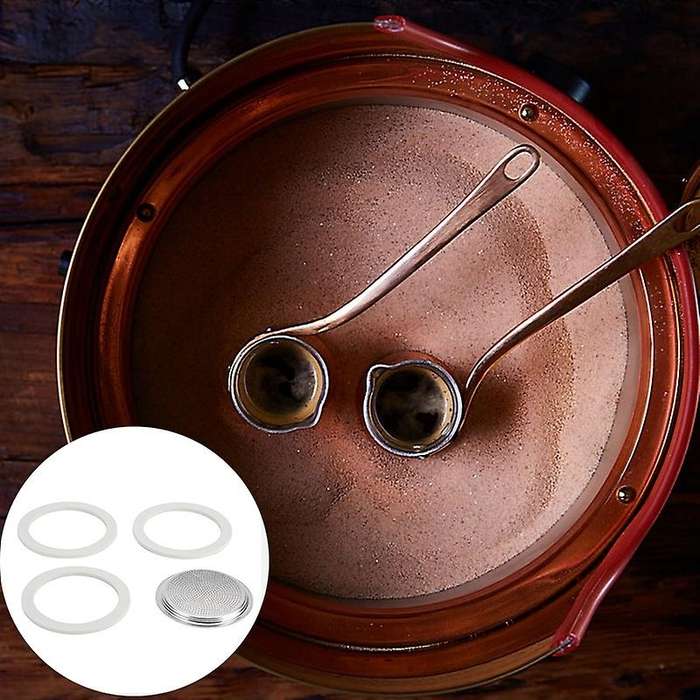 50ML Replacement Gaskets and Filter for 1 Cup Moka / Break / / Mini Espresso Makers