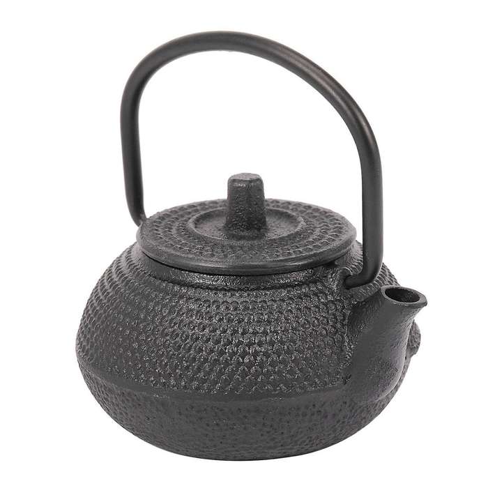 50ml Japanese Style Iron Kettle Teapot Comes + Strainer Tea Pot