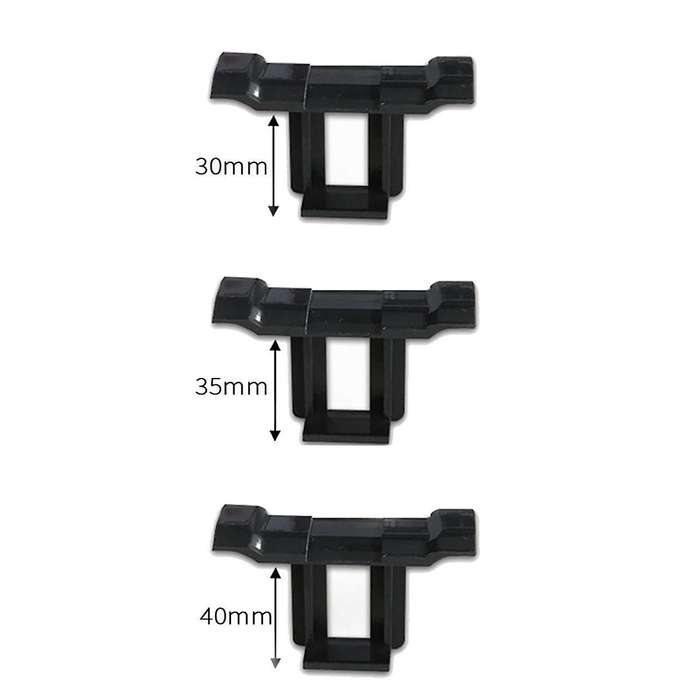 50PCS 40mm Solar Panel Water Drainage Clips Photovoltaic Panel Water Drained Clip Auto Remove Stagna