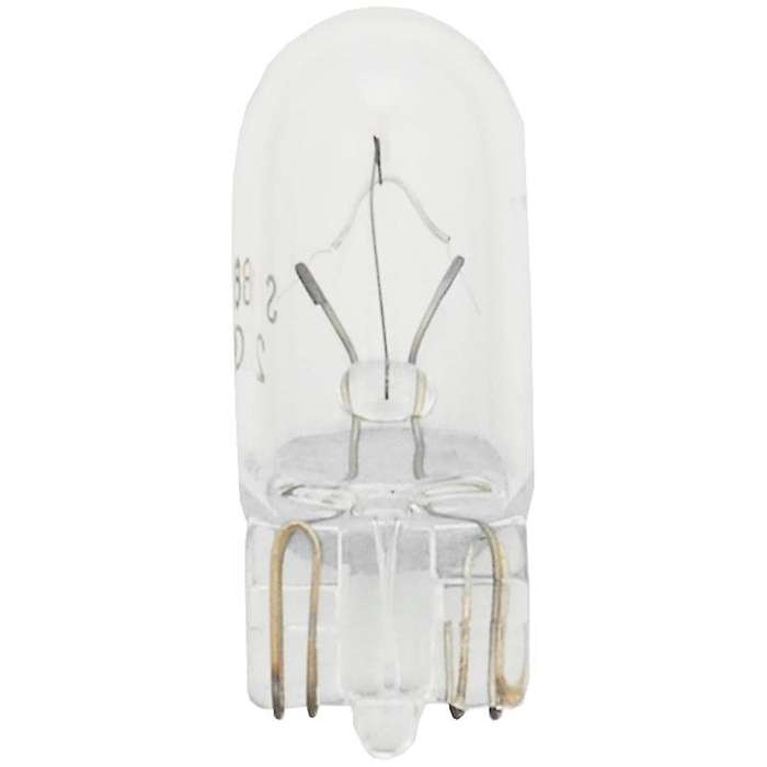 50PCS 168 T10 Bulb Basic Miniature Bulb for License Plate Light Side Marker Automotive Interior Dash